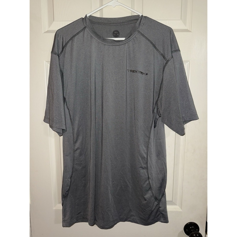 Boy Scouts of America T Shirt Adult Size L Gray Performance Pullover Tech